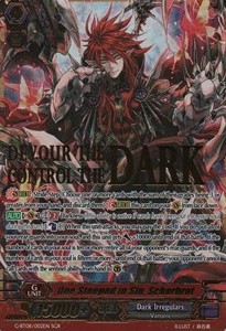 One Steeped in Sin, Scharhrot [G Format] (V.2 - Super Generation Rare)