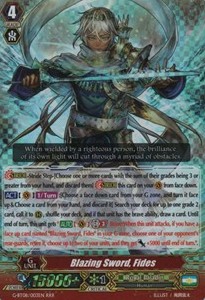 Blazing Sword, Fides [G Format] (V.2 - Triple Rare)