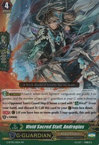 Vivid Sacred Staff, Andragius [G Format] (V.2 - Double Rare)