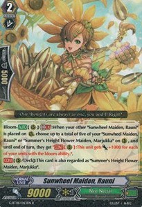 Sunwheel Maiden, Rauni [G Format]