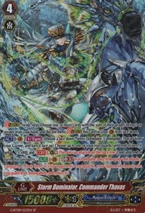 Storm Dominator, Commander Thavas [G Format] (V.2 - Special Parallel)