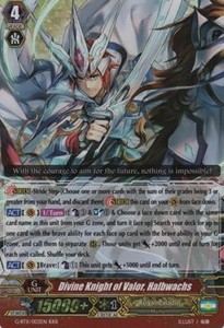 Divine Knight of Valor, Halbwachs [G Format] (V.2 - Triple Rare)