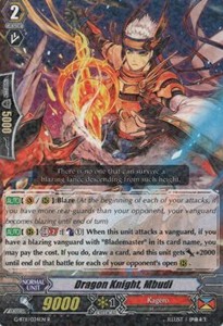 Dragon Knight, Mbudi [G Format] (V.2 - Rare)