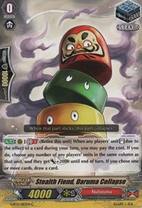 Stealth Fiend, Daruma Collapse [G Format]