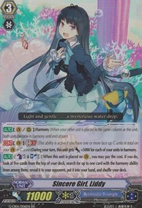 Sincere Girl, Liddy [G Format] (V.2 - Double Rare)