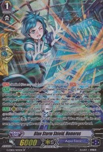 Blue Storm Shield, Homerus [G Format] (V.1 - Special Parallel)