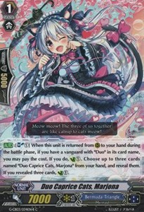 Duo Caprice Cats, Marjona [G Format] (V.1 - Common)