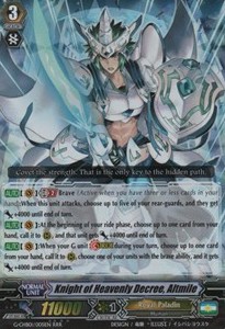 Knight of Heavenly Decree, Altmile [G Format] (V.2 - Triple Rare)