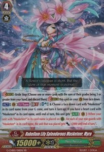 Rubellum Lily Splendorous Musketeer, Myra [G Format] (V.2 - Double Rare)