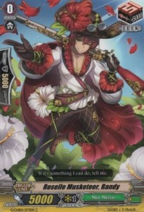 Roselle Musketeer, Randy [G Format]