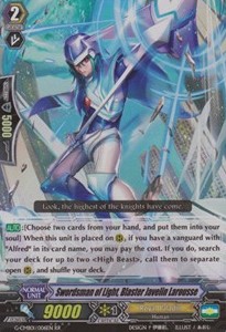 Swordsman of Light, Blaster Javelin Larousse [G Format]