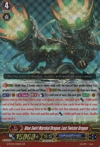 Blue Swirl Marshal Dragon, Last Twister Dragon [G Format]