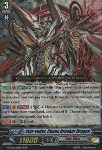 Star-vader, Chaos Breaker Dragon [G Format] (V.2 - Triple Rare)