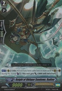 Knight of Oblique Sundown, Radion [G Format]