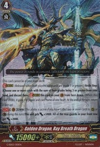 Golden Dragon, Ray Breath Dragon [G Format] (V.2 - Triple Rare)