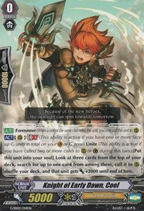 Knight of Early Dawn, Coel [G Format]