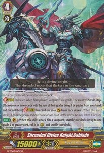 Shrouded Divine Knight, Gablade [G Format] (V.1 - Common)