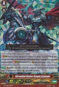 Shrouded Divine Knight, Gablade [G Format] (V.2 - Triple Rare)