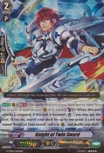 Knight of Twin Sword [G Format] (V.2 - Triple Rare)