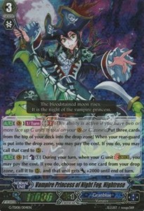 Vampire Princess of Night Fog, Nightrose [G Format] (V.2 - Triple Rare)