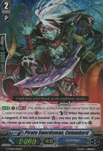 Pirate Swordsman, Colombard [G Format] (V.2 - Triple Rare)