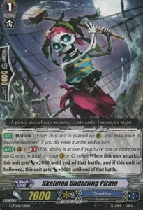 Skeleton Underling Pirate [G Format]