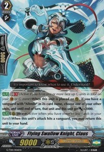 Flying Swallow Knight, Claus [G Format] (V.1 - Common)