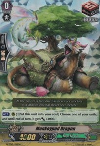 Monkeypod Dragon [G Format] (V.2 - Triple Rare)