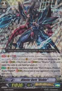 Blaster Dark "Diablo" [G Format] (V.2 - Triple Rare)