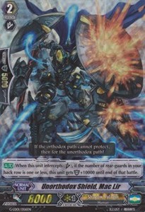 Unorthodox Shield, Mac Lir [G Format] (V.2 - Triple Rare)