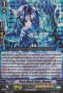 Pitch Black Sage, Charon [G Format] (V.2 - Triple Rare)