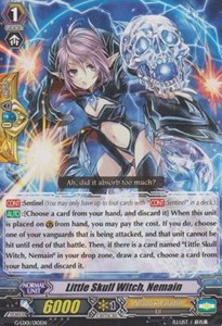 Little Skull Witch, Nemain [G Format] (V.1 - Common)