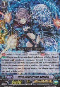 Little Skull Witch, Nemain [G Format] (V.2 - Triple Rare)