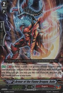 Armor of the Flame Dragon, Bahr [G Format] (V.2 - Triple Rare)