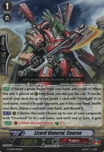 Lizard General, Conroe [G Format] (V.2 - Triple Rare)