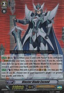 Blaster Blade Exceed [G Format] (V.2 - Triple Rare)