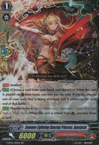 Summon Lightning Dancing Princess, Anastasia [G Format] (V.1 - Double Rare)