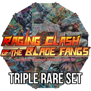 Raging Clash of the Blade Fangs: Triple Rare Set