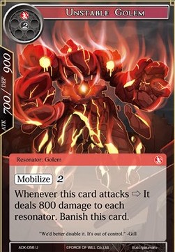 Unstable Golem