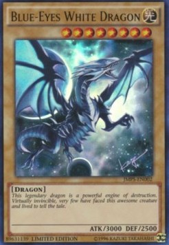 Blue-Eyes White Dragon (V.4 - Ultra Rare)