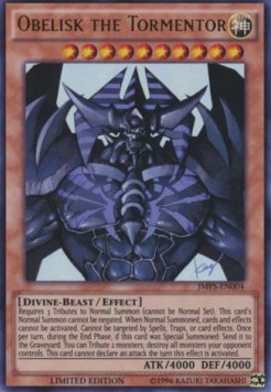 Obelisk the Tormentor (V.3 - Ultra Rare)