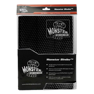 Monster: 9-Pocket Binder (Opaque Black)