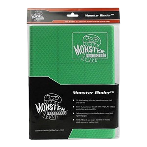 Monster: 9-Pocket Binder (Green)