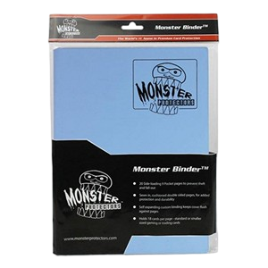 Monster: 9-Pocket Binder (Delta Blue)