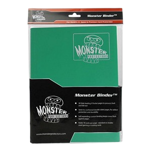 Monster: 9-Pocket Binder (Emerald Green)