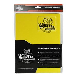 Monster: 9-Pocket Binder (Yellow)