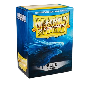 100 Dragon Shield Sleeves - Classic Blue