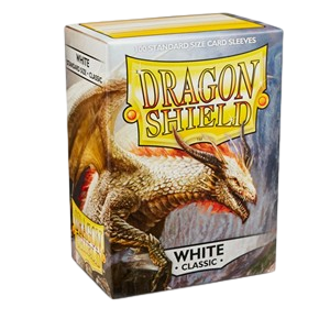 100 Dragon Shield Sleeves - Classic White