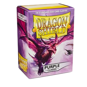 100 Dragon Shield Sleeves - Classic Purple