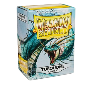 100 Dragon Shield Sleeves - Classic Turquoise